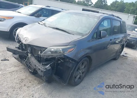 2015 Toyota Sienna Se Premium 8 Passenger from USA, damaged, VIN 5TDXK3DCXFS634291